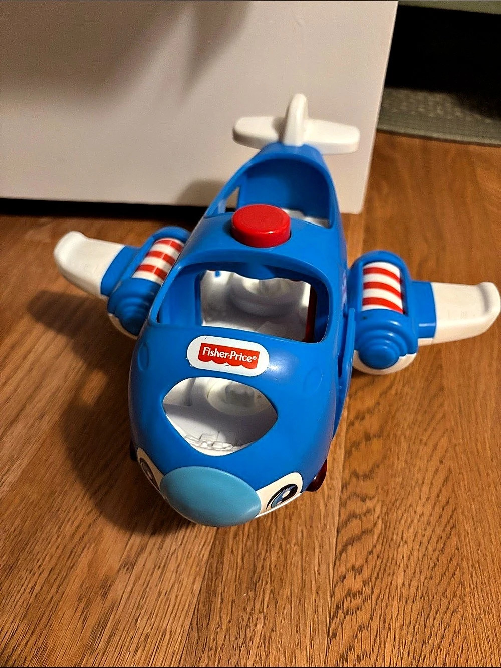Fisher-Price Little People Travel Together Airplane Blue & White
